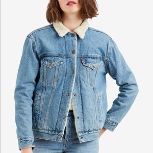 Levi’s Denim Fur Jacket